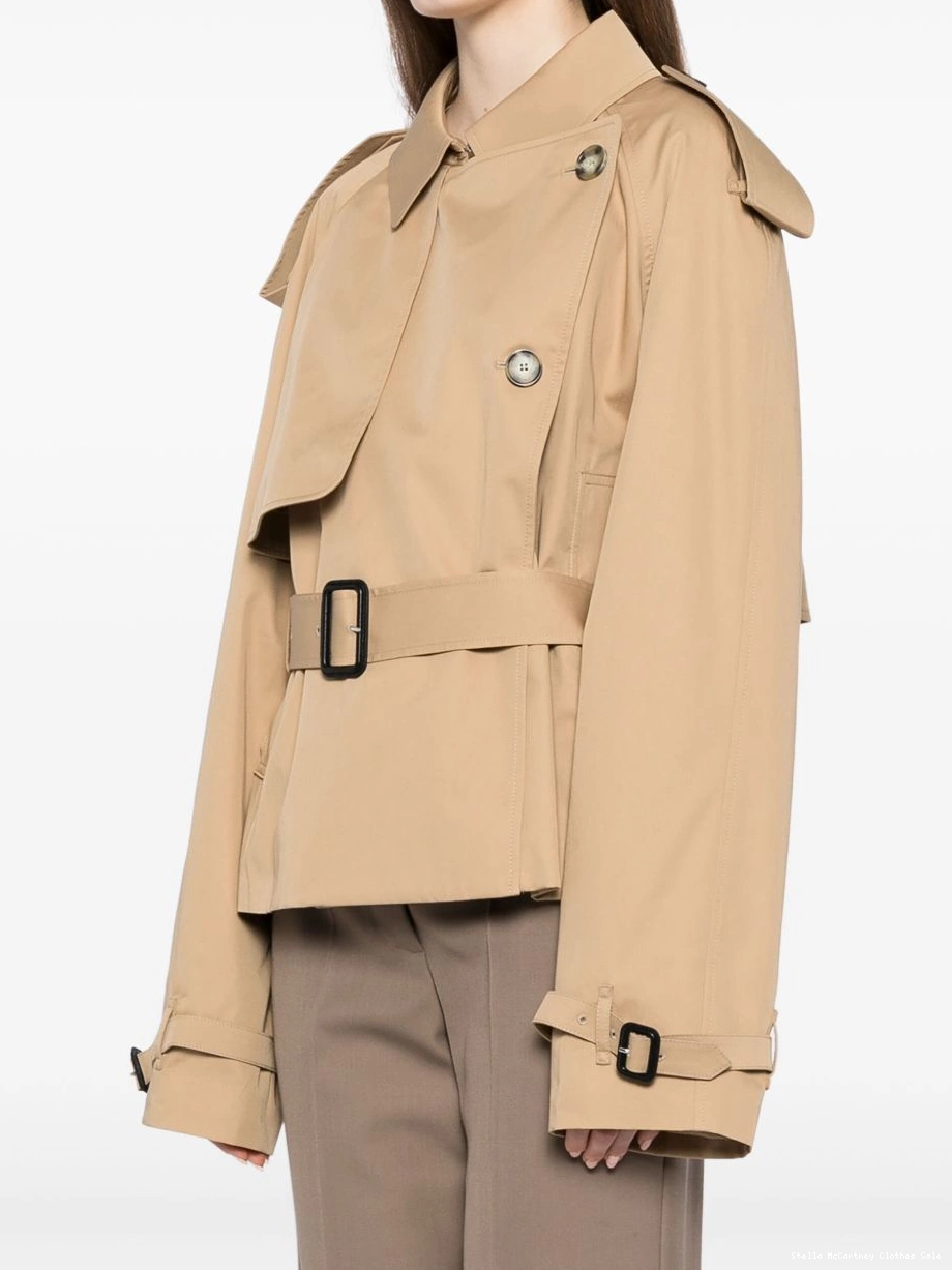 Affordable McCartney military Stella jacket Women button-up 0502